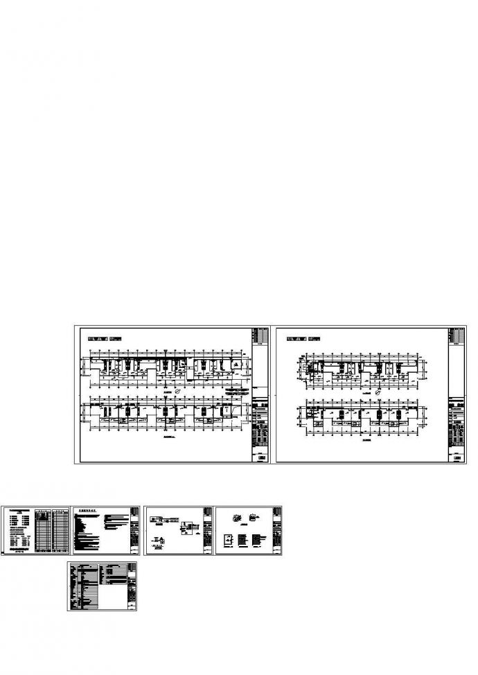 [施工图][浙江]美食街强电智能化电气施工图设计_图1