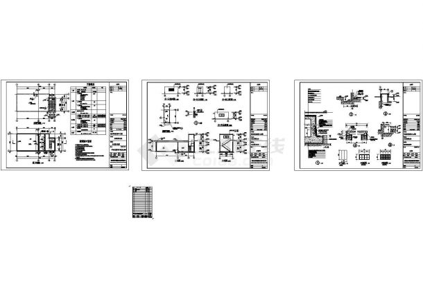 福永厂房全套施工图及厂区规划全套CAD图纸-图二