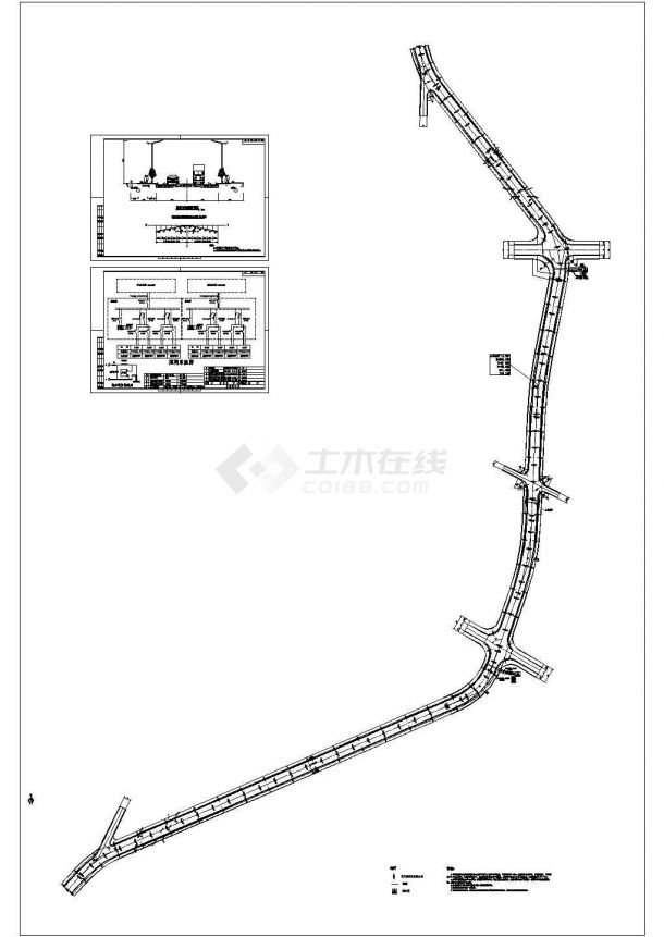 某道路路灯照明图-图一