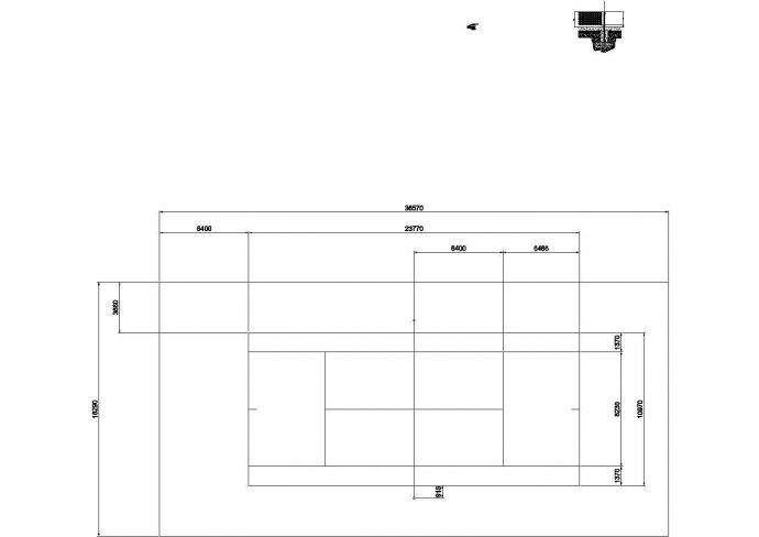 网球场CAD平剖及节点图_图1