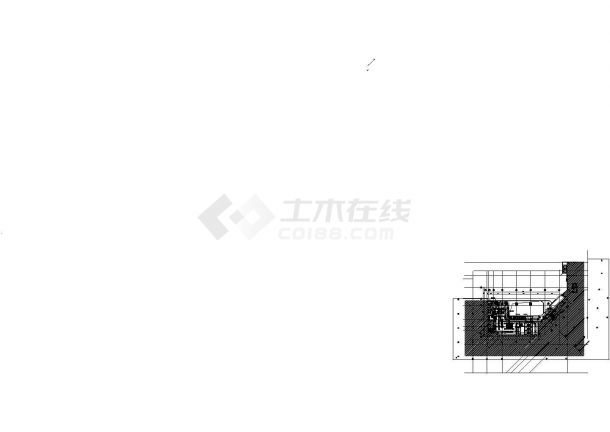 [广东]大型综合超市空调通风系统设计施工CAD图（风冷热泵冷水机组）-图二