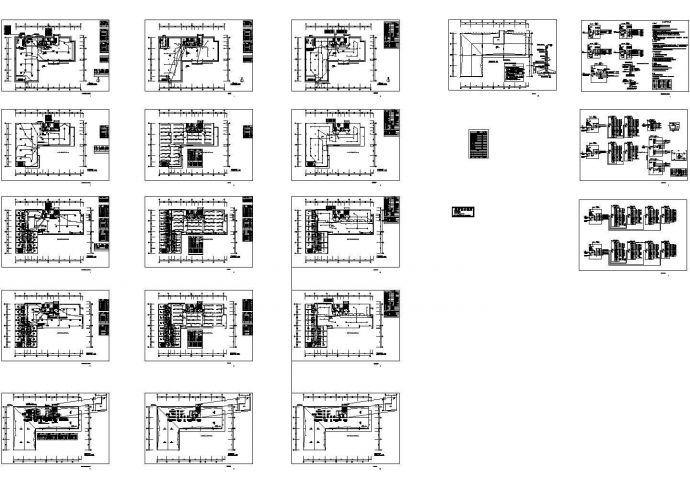 某办公楼电气设计CAD图纸_图1