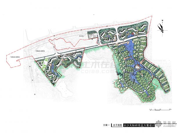 [长沙]大型住宅区项目规划设计方案-图二