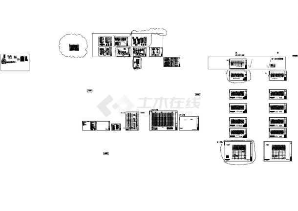 某国际大酒店暖通空调设计cad全套施工图纸（含设计说明，含锅炉房制冷机房设计）-图二