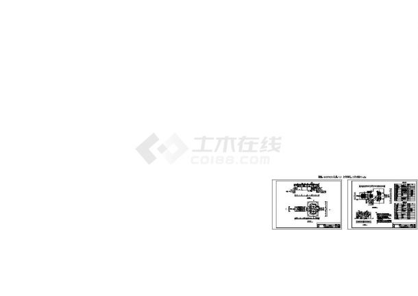 湖北某污水处理厂水处理工艺设计图纸-图二