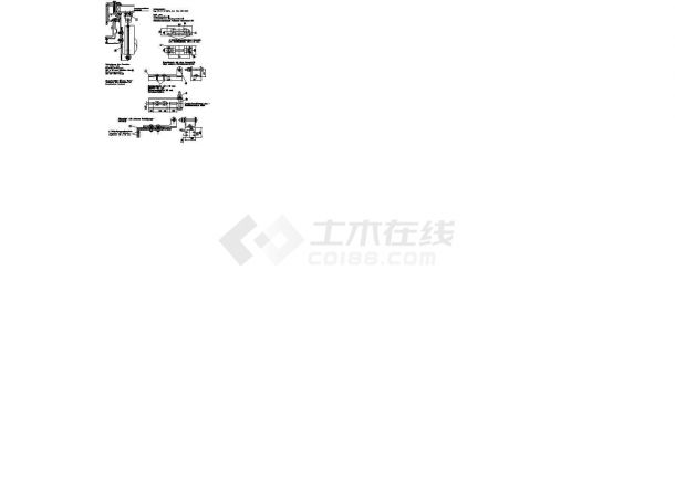 10套电动开窗详细节点建筑设计CAD图-图二