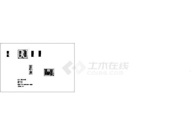[北京]综合办公楼防雷接地施工CAD图纸-图一