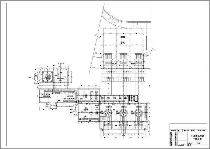 某电厂防雷接地全套设计施工CAD图_图1