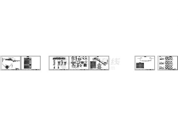 四川河道整治工程设计建筑施工cad图纸-图二