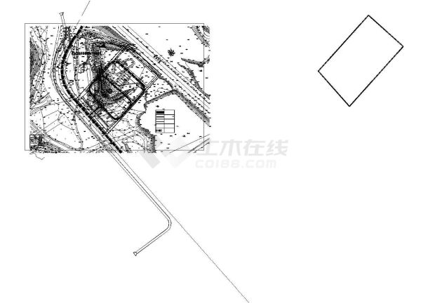 [重庆]2014年厂区消防工程概算书(含平面图)-图二