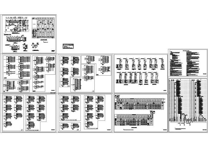 某30层商住楼高低压配电系统CAD图纸_图1