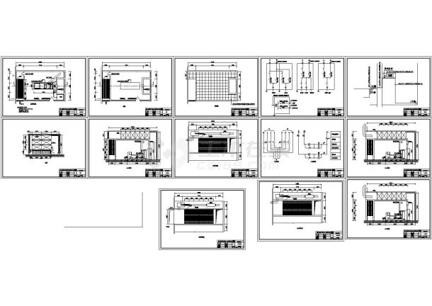 300KW发电机环保机房图（闭式）-图一