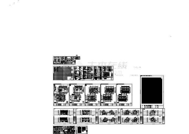 世博会伦敦馆建筑施工图-图一