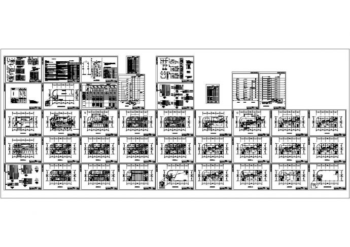 某十层办公楼电气设计全套图纸_图1