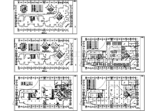 二十五层住宅电气CAD施工图-图一