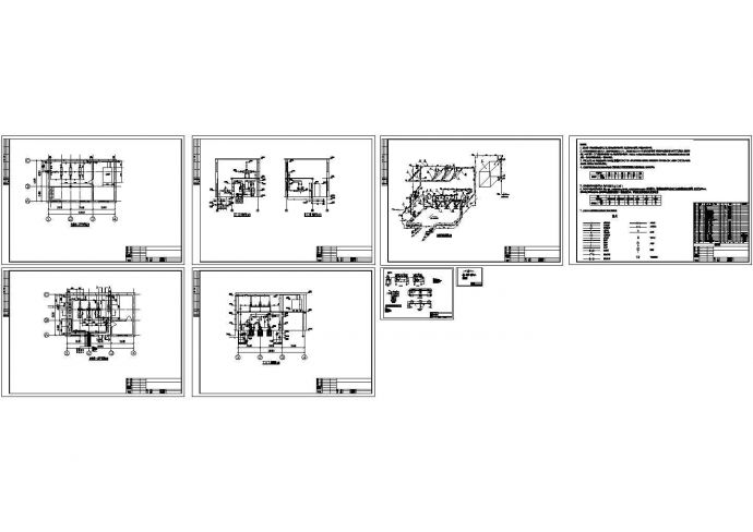 热力站详细设计cad建筑施工图_图1