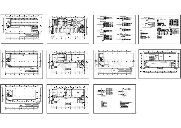 某低层办公楼电气设计CAD图-图二