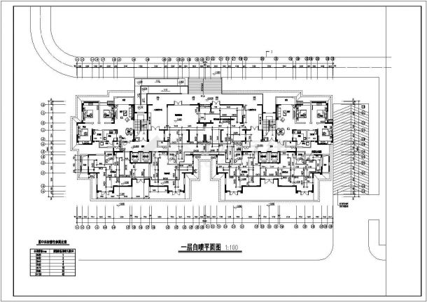 四川安置房项目给排水消防施工图（系统图详尽）-图一