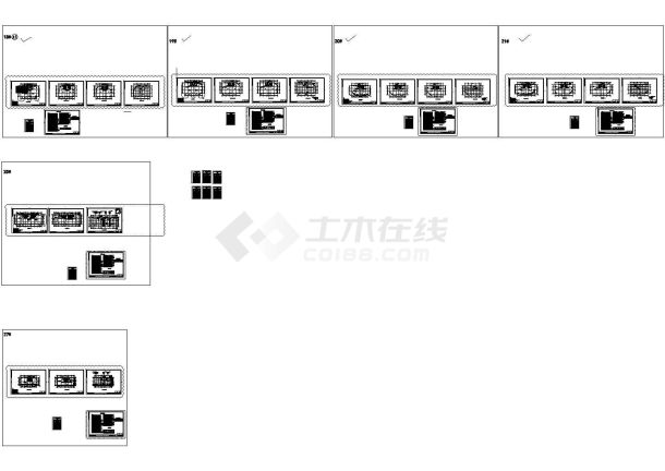 某4578平方米九层青岛大型住宅区暖通设计施工CAD图纸-图二