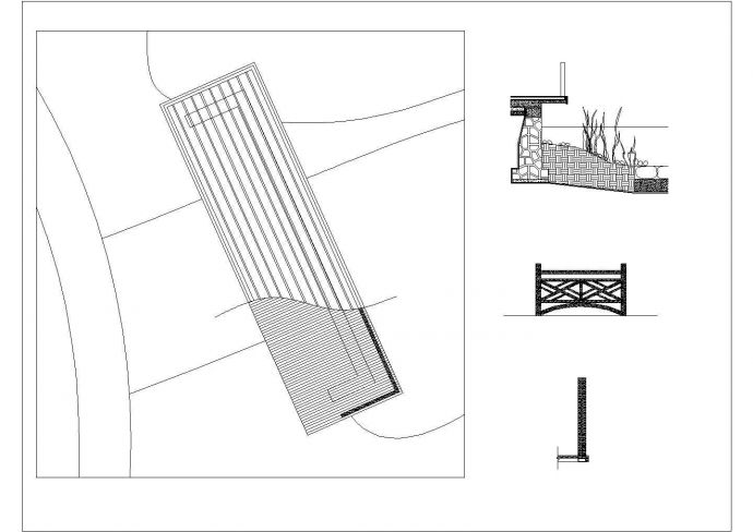 亲水平台建筑设计节点详图_图1