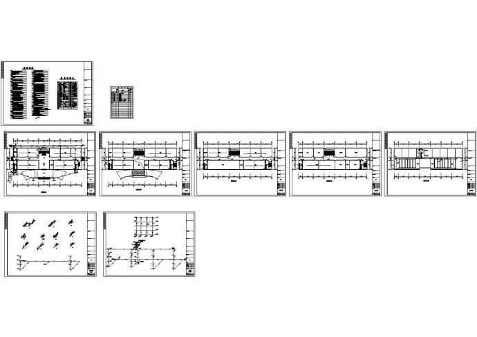 福建某综合楼给排水CAD设计施工图纸_图1
