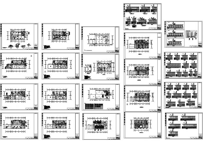 100级超净实验楼强电全套设计施工图纸_图1