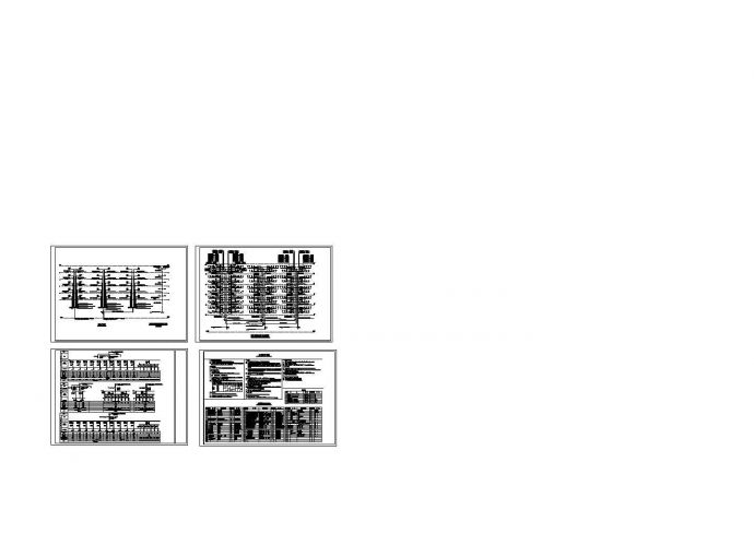 某五层住宅楼电气系统图设计_图1