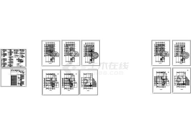 2层地下车库电气设计施工图-图一