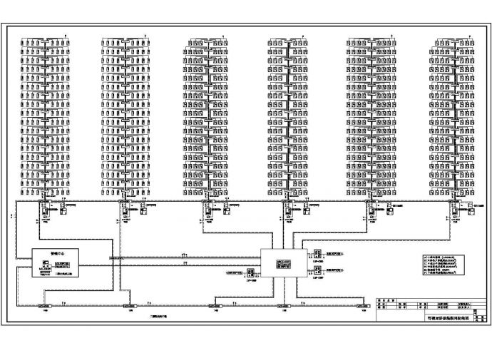 某电子厂职工宿舍楼电子系统设计CAD施工图_图1