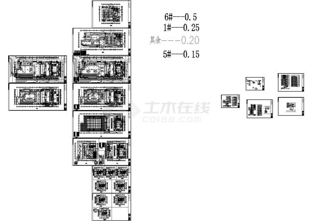 某25层写字楼弱电设计施工图纸-图二