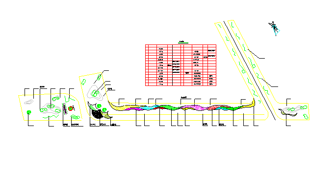 滨海公路景观设计CAD图