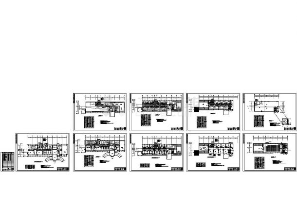 广东某5层综合楼电气CAD施工图-图二
