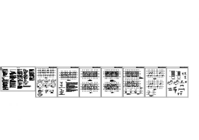 某五层办公楼设计cad全套结构施工图（含设计说明）_图1