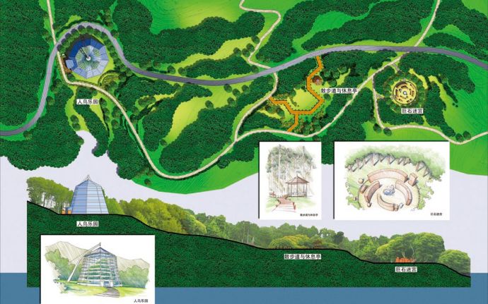 山水公园景观设计方案_图1