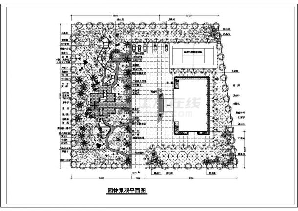 深圳某别墅园林景观设计方案-图二