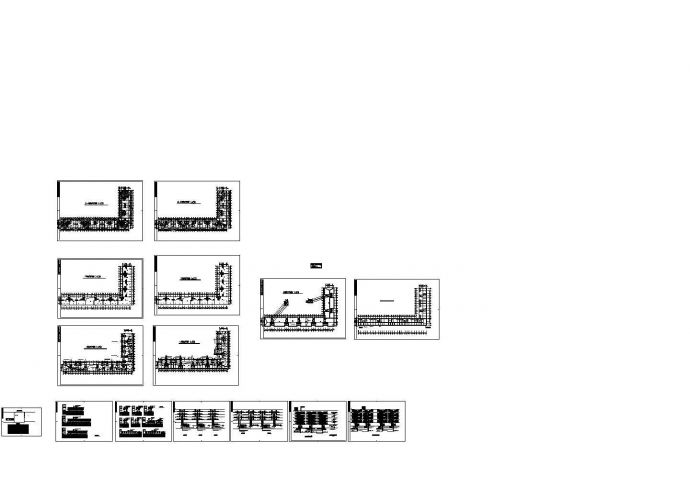 某六层商住楼电气设计cad图纸_图1