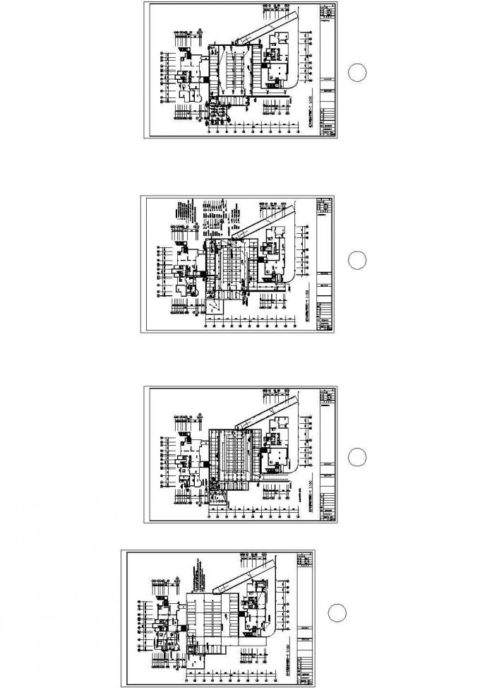 地下车库电气设计CAD施工图纸_图1