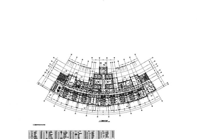 某地区十层大医院装修设计CAD施工图_图1
