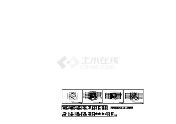 广州-欧式景观园室内设计施工图及效果图-图一