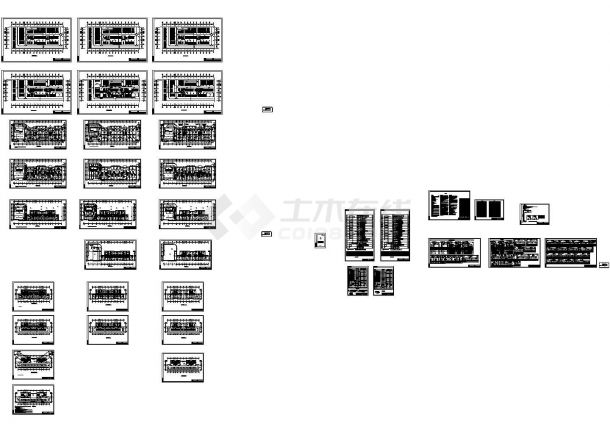 [施工图][河南]一类高层商业办公建筑全套电气施工图36张-图一