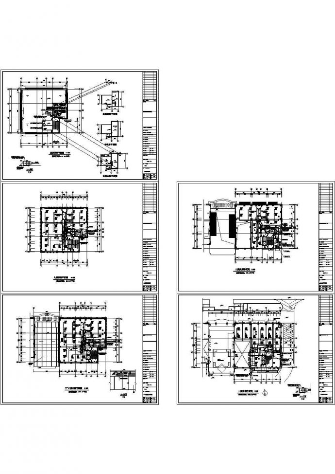 某国际广场办公楼暖通空调设计cad施工图_图1