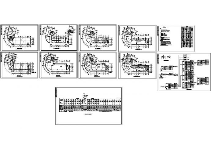某六层办公楼电气详细设计CAD施工图_图1