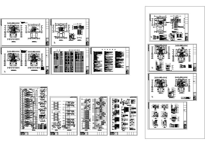 某30层住宅小区电气cad施工图纸_图1