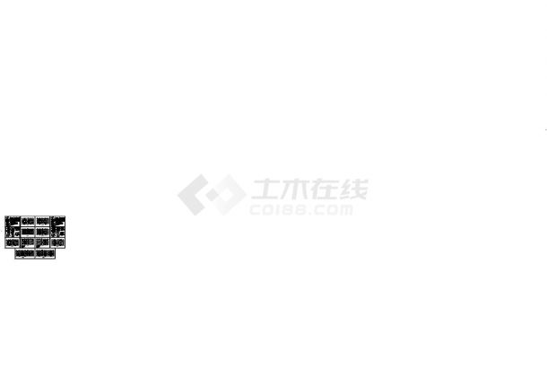 某三层办公楼电气cad施工图纸-图二