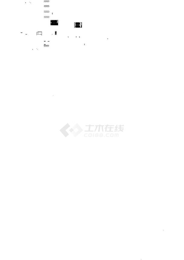上海国际生态商务区暖通设计施工CAD图-图一