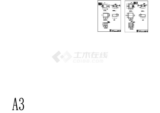 某景观泳池过滤设备设计详图-图一