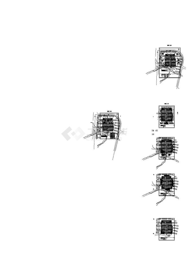 [浙江]排桩加土层锚杆及排桩加角撑基坑支护施工图-图二