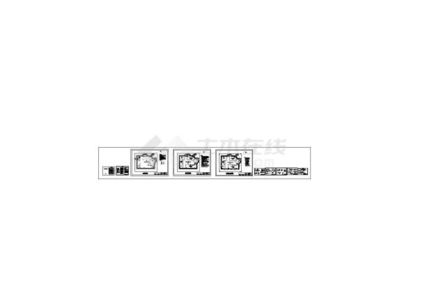 [北京]土钉墙及桩锚支护基坑工程施工图-图一