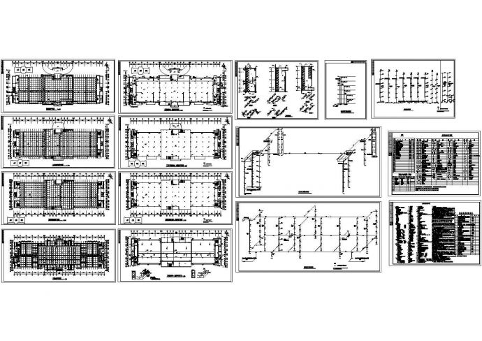 某六层工业厂房给排水设计图纸_图1