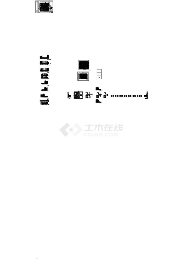[上海]-嘉定公检法大楼全套建筑CAD图纸-图二